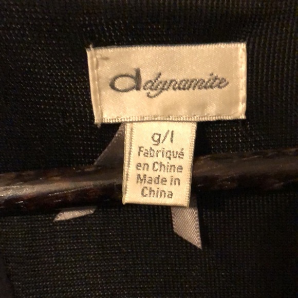 Dynamite sparkly tank - Picture 3 of 4